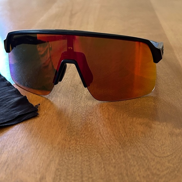 Oakley Sutro Lite Black matte with prism trail torch lenses.  Like new. - Picture 1 of 8